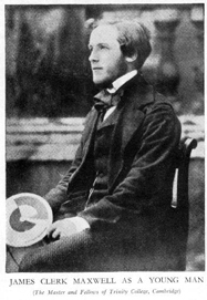 Maxwell as a young man